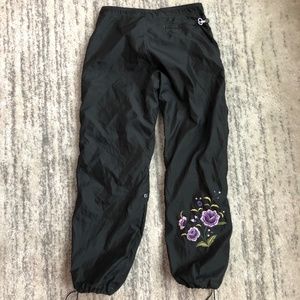 Gap Snow Pants with Floral Embroidery